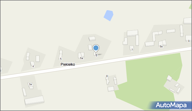 Prusinowice-Parcela, Prusinowice-Parcela, 6, mapa Prusinowice-Parcela