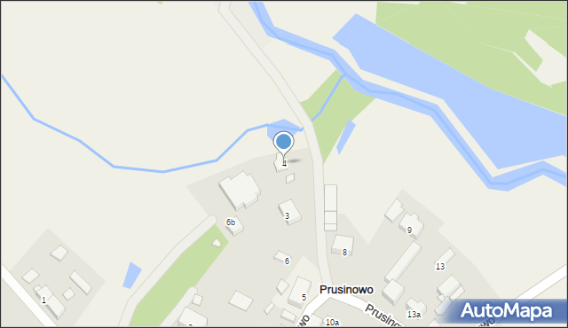 Prusinowo, Prusinowo, 4, mapa Prusinowo