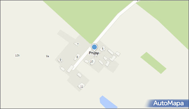 Prusy, Prusy, 4, mapa Prusy