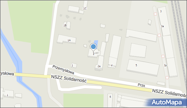 Pruszcz Gdański, Przemysłowa, 2, mapa Pruszcz Gdański