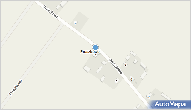 Pruszkowo, Pruszkowo, 6, mapa Pruszkowo