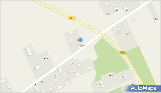 Pryszczowa Góra, Pryszczowa Góra, 29, mapa Pryszczowa Góra