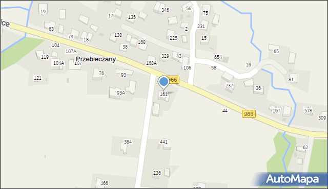 Przebieczany, Przebieczany, 161, mapa Przebieczany