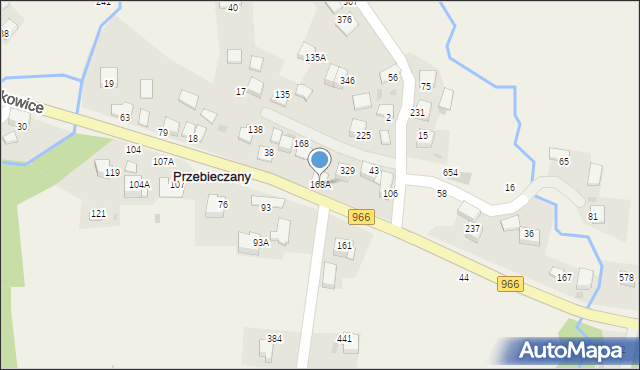 Przebieczany, Przebieczany, 168A, mapa Przebieczany