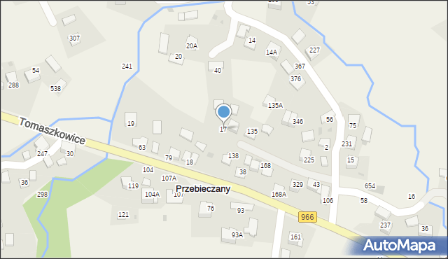 Przebieczany, Przebieczany, 17, mapa Przebieczany