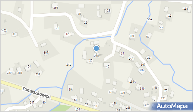 Przebieczany, Przebieczany, 20A, mapa Przebieczany