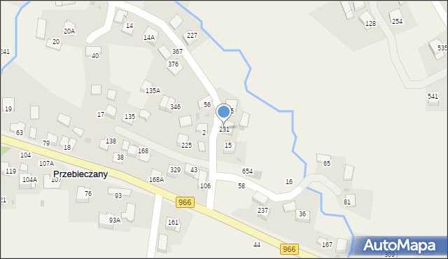 Przebieczany, Przebieczany, 231, mapa Przebieczany