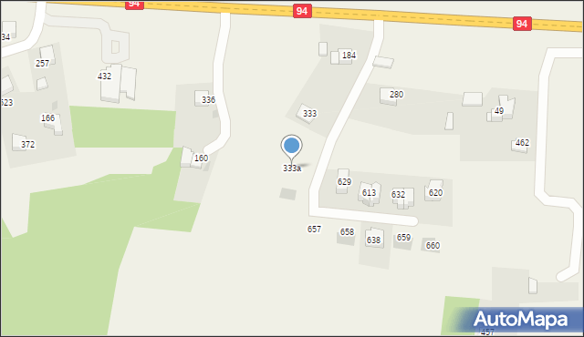 Przebieczany, Przebieczany, 333a, mapa Przebieczany