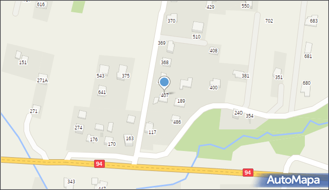 Przebieczany, Przebieczany, 407, mapa Przebieczany