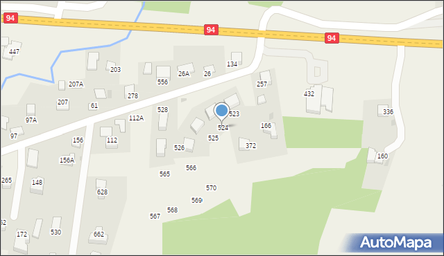 Przebieczany, Przebieczany, 524, mapa Przebieczany