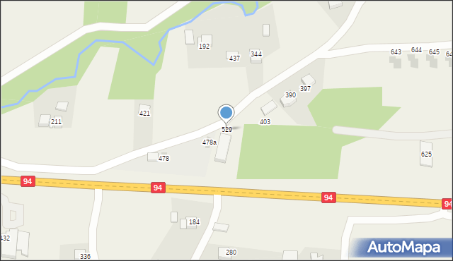 Przebieczany, Przebieczany, 529, mapa Przebieczany