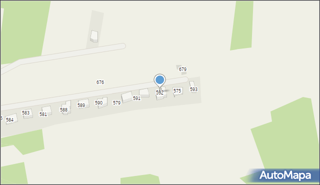 Przebieczany, Przebieczany, 592, mapa Przebieczany