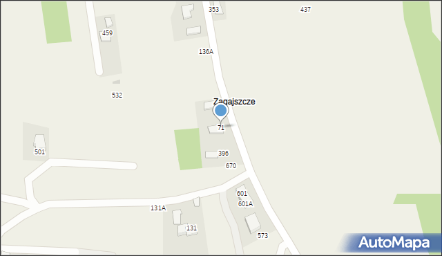 Przebieczany, Przebieczany, 71, mapa Przebieczany