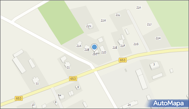 Przebród, Przebród, 21C, mapa Przebród