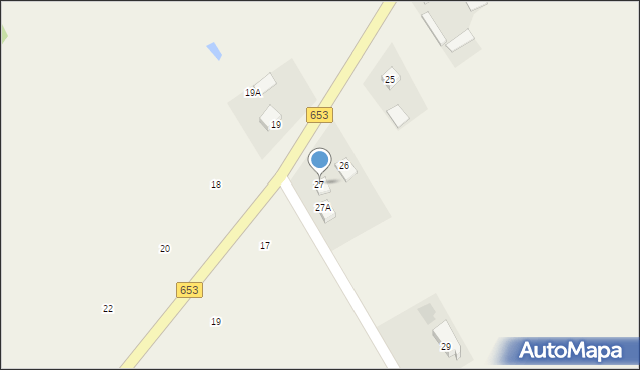 Przebród, Przebród, 27, mapa Przebród