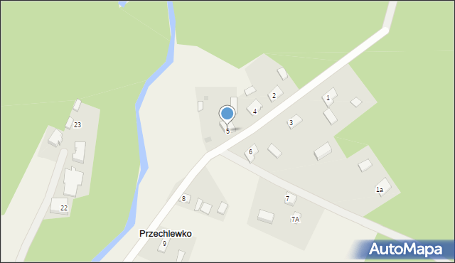 Przechlewko, Przechlewko, 5, mapa Przechlewko