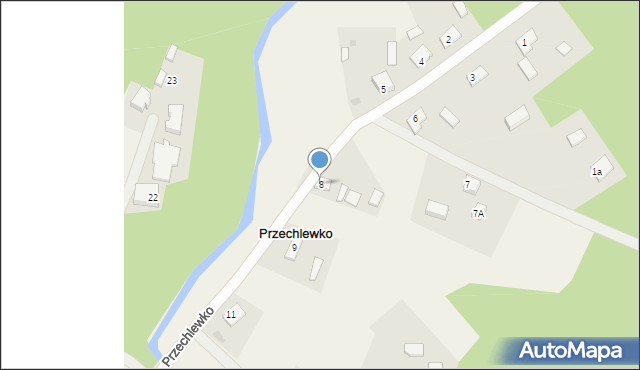 Przechlewko, Przechlewko, 8, mapa Przechlewko