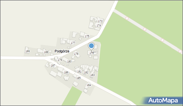 Przechód, Przechód, 176, mapa Przechód