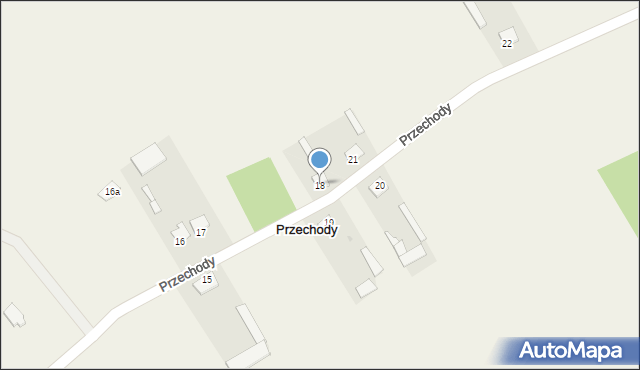 Przechody, Przechody, 18, mapa Przechody