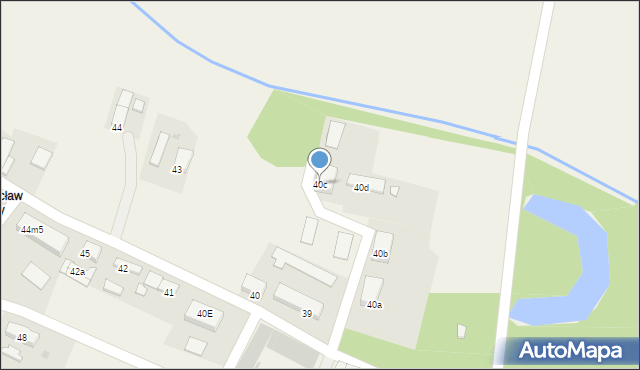 Przecław, Przecław, 40c, mapa Przecław