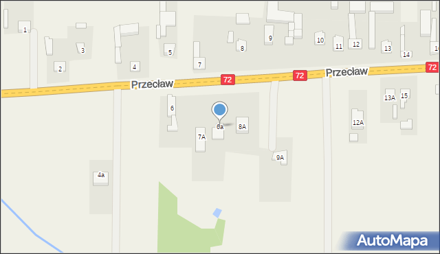 Przecław, Przecław, 6a, mapa Przecław