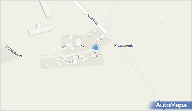 Przecławek, Przecławek, 4, mapa Przecławek