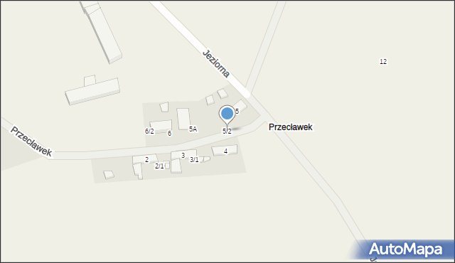 Przecławek, Przecławek, 5/2, mapa Przecławek