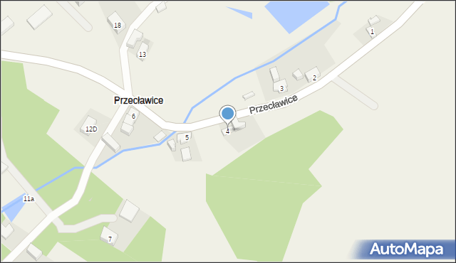 Przecławice, Przecławice, 4, mapa Przecławice