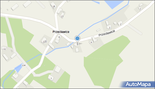 Przecławice, Przecławice, 5, mapa Przecławice