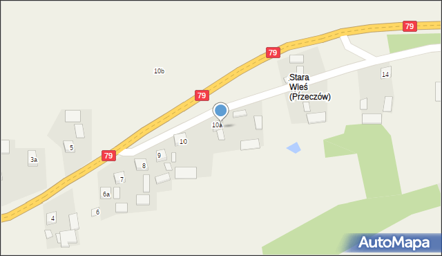 Przeczów, Przeczów, 11, mapa Przeczów