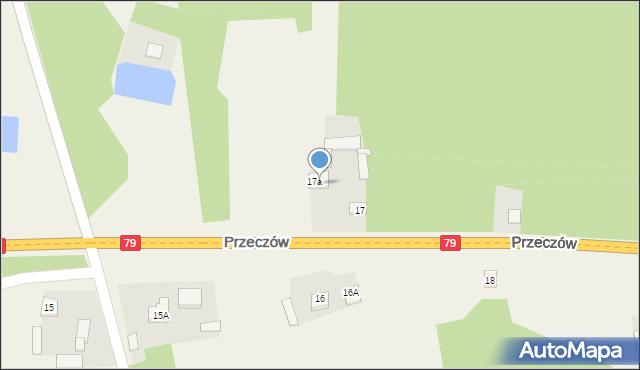 Przeczów, Przeczów, 19, mapa Przeczów