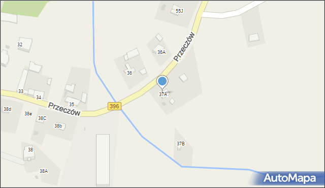 Przeczów, Przeczów, 37A, mapa Przeczów