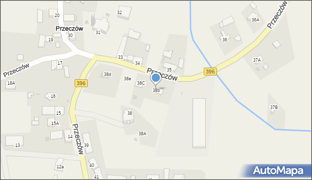 Przeczów, Przeczów, 38b, mapa Przeczów