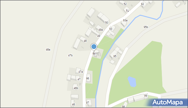 Przedborowa, Przedborowa, 94, mapa Przedborowa