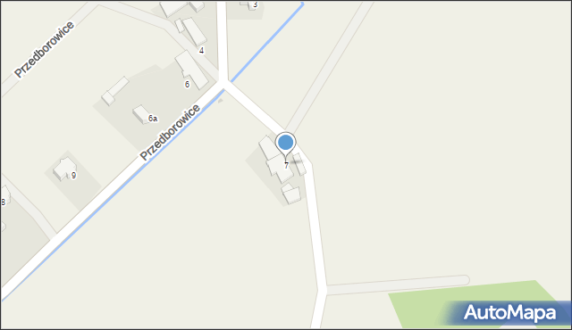 Przedborowice, Przedborowice, 7, mapa Przedborowice