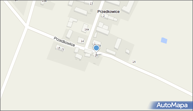 Przedkowice, Przedkowice, 16, mapa Przedkowice