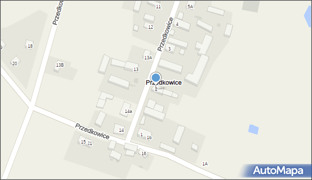 Przedkowice, Przedkowice, 2, mapa Przedkowice