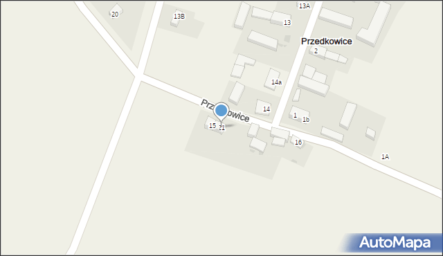 Przedkowice, Przedkowice, 21, mapa Przedkowice