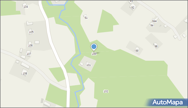 Przedmieście Czudeckie, Przedmieście Czudeckie, 100, mapa Przedmieście Czudeckie