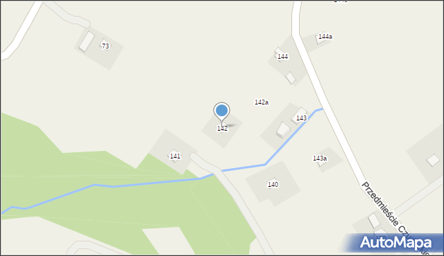 Przedmieście Czudeckie, Przedmieście Czudeckie, 142, mapa Przedmieście Czudeckie