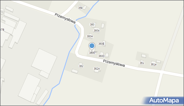 Przedmieście Czudeckie, Przedmieście Czudeckie, 360C, mapa Przedmieście Czudeckie