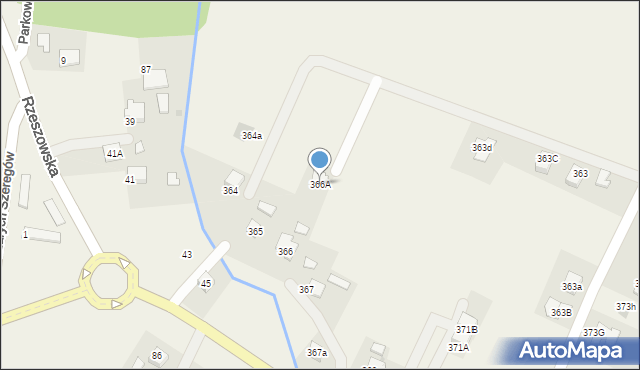 Przedmieście Czudeckie, Przedmieście Czudeckie, 366A, mapa Przedmieście Czudeckie