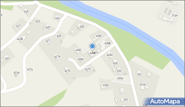 Przedmieście Czudeckie, Przedmieście Czudeckie, 428E, mapa Przedmieście Czudeckie