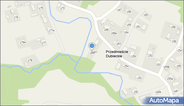 Przedmieście Dubieckie, Przedmieście Dubieckie, 169, mapa Przedmieście Dubieckie