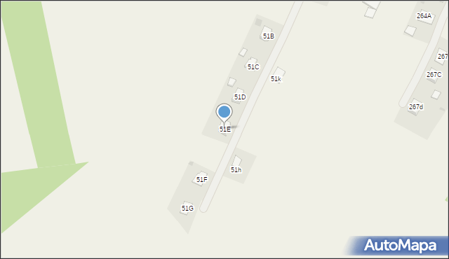 Przedmieście Dubieckie, Przedmieście Dubieckie, 51E, mapa Przedmieście Dubieckie