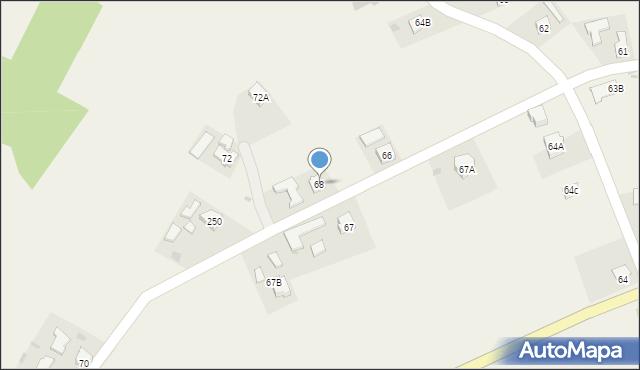 Przedmieście Dubieckie, Przedmieście Dubieckie, 68, mapa Przedmieście Dubieckie