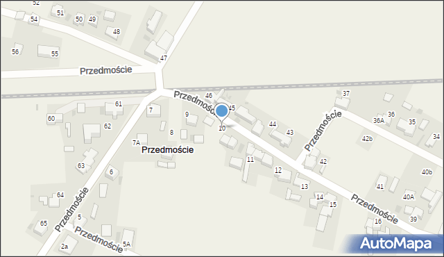 Przedmoście, Przedmoście, 10, mapa Przedmoście