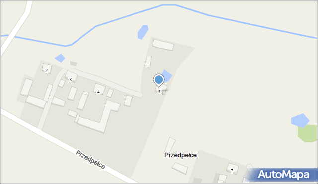 Przedpełce, Przedpełce, 5, mapa Przedpełce