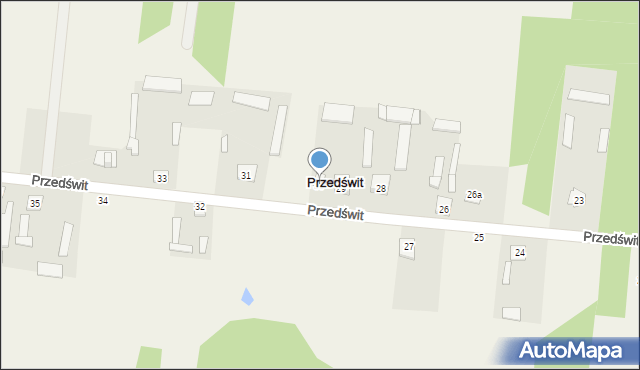 Przedświt, Przedświt, 30, mapa Przedświt