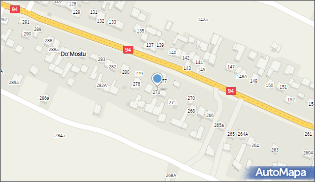 Przeginia, Przeginia, 275, mapa Przeginia